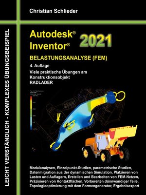 cover image of Autodesk Inventor 2021--Belastungsanalyse (FEM)